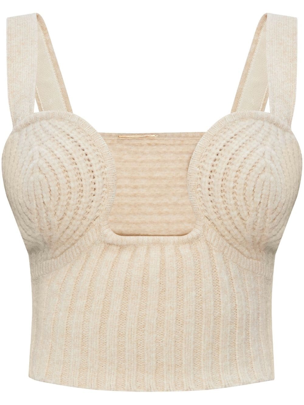 crochet-knit top - 1