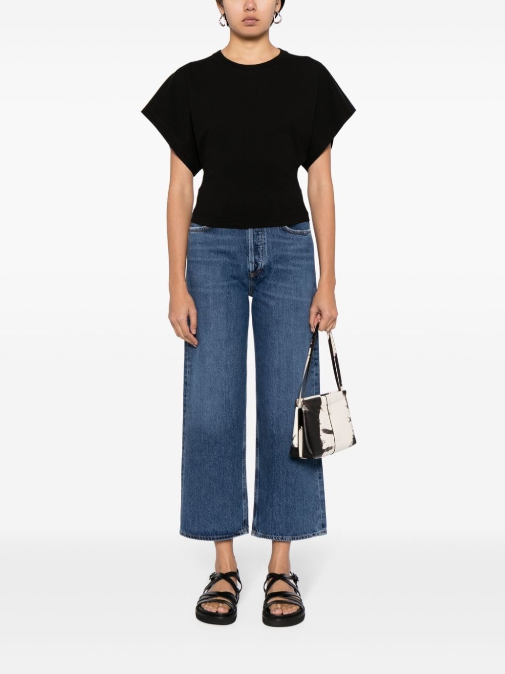 Ren Jean high-rise cropped jeans - 2