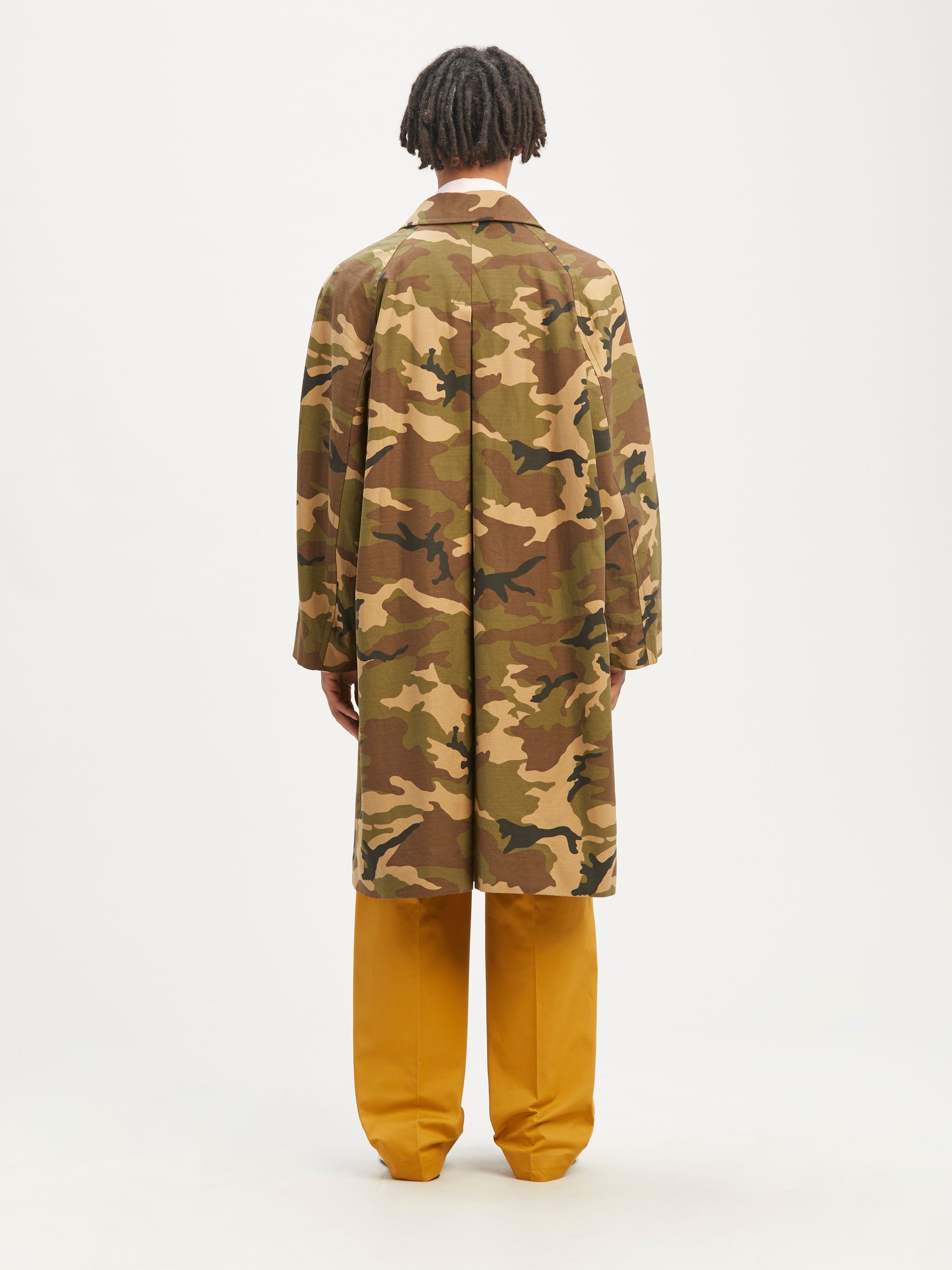 Sartorial Tape Camo Coat - 5