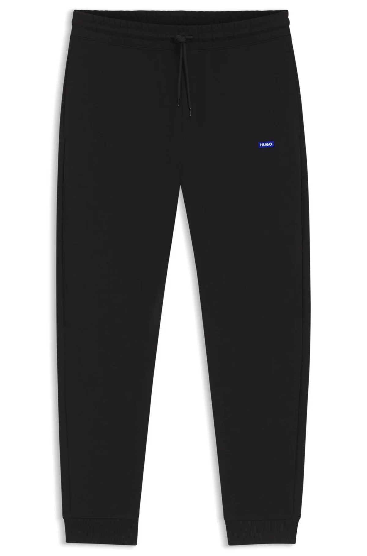 COTTON-TERRY SWEATPANTS WITH LOGO PATCH - 1