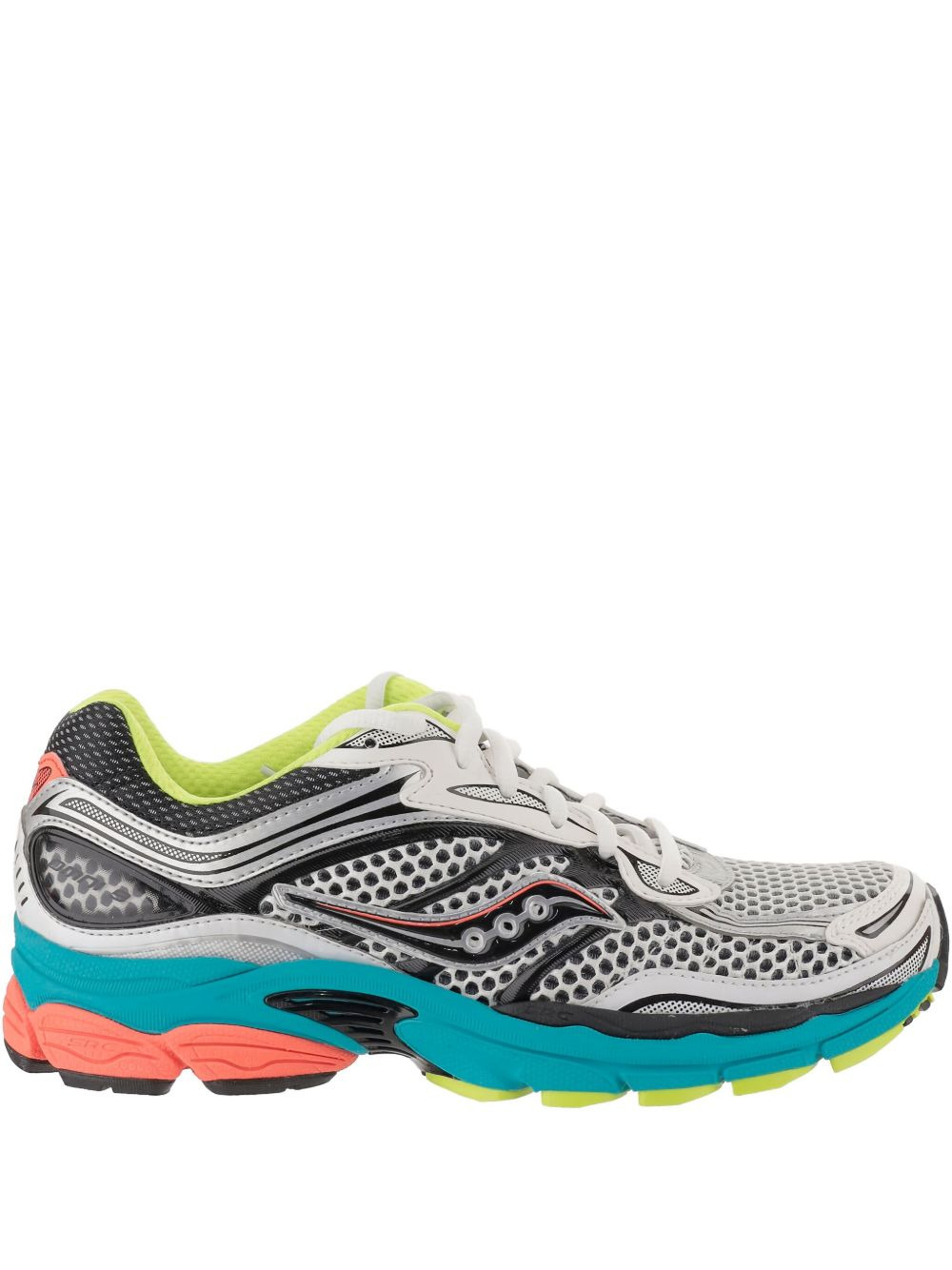 panelled sneakers - 1