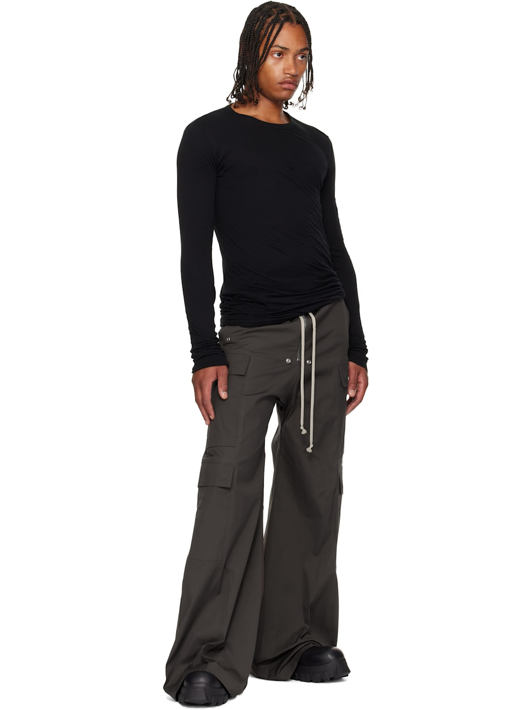Gray Concordians Cargobelas Cargo Pants - 4