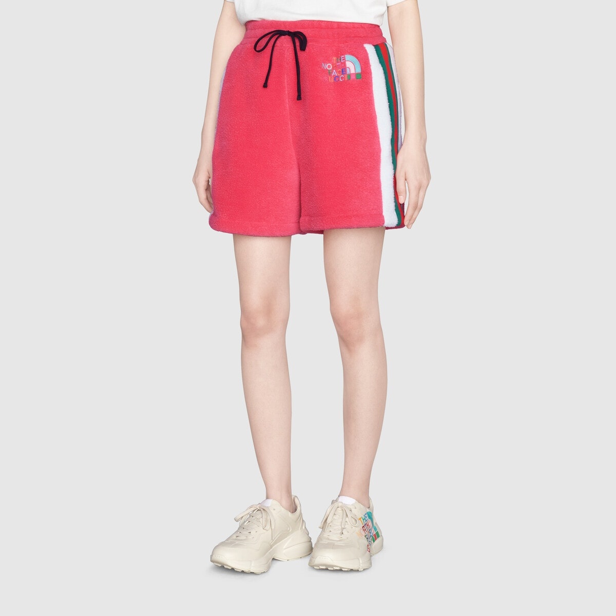 The North Face x Gucci fleece shorts - 4
