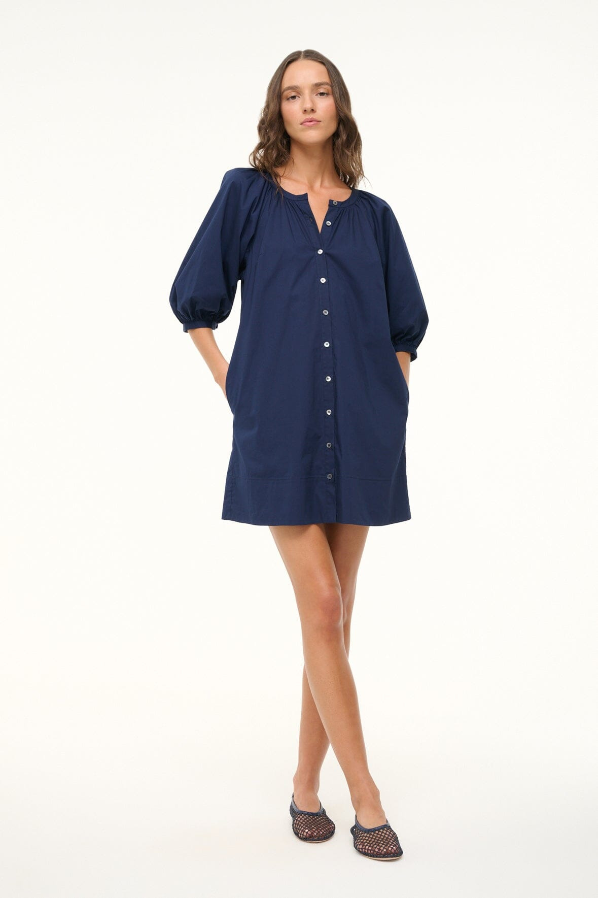MINI VINCENT DRESS | NAVY - 3