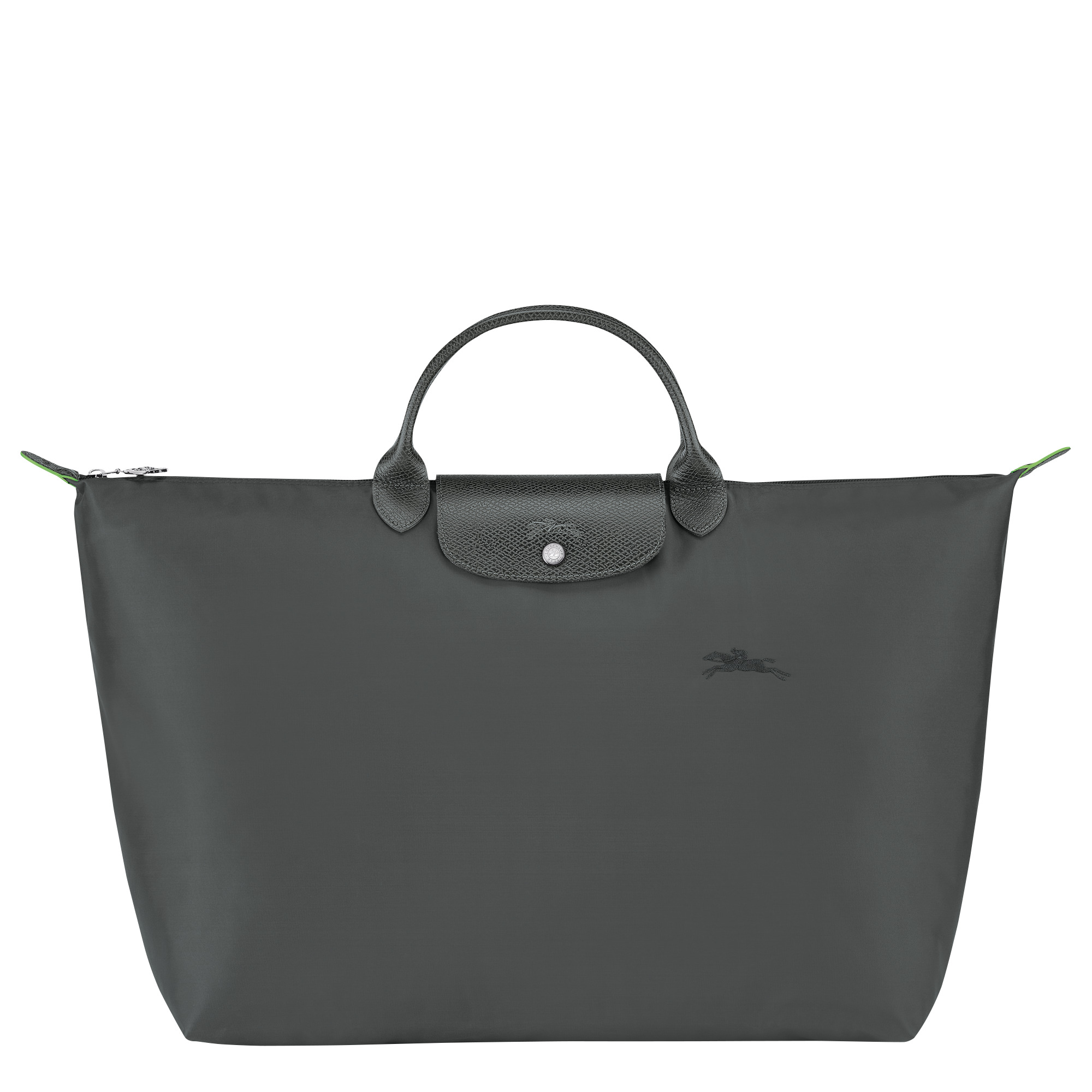 Le Pliage Green S Travel bag Graphite - Recycled canvas - 1