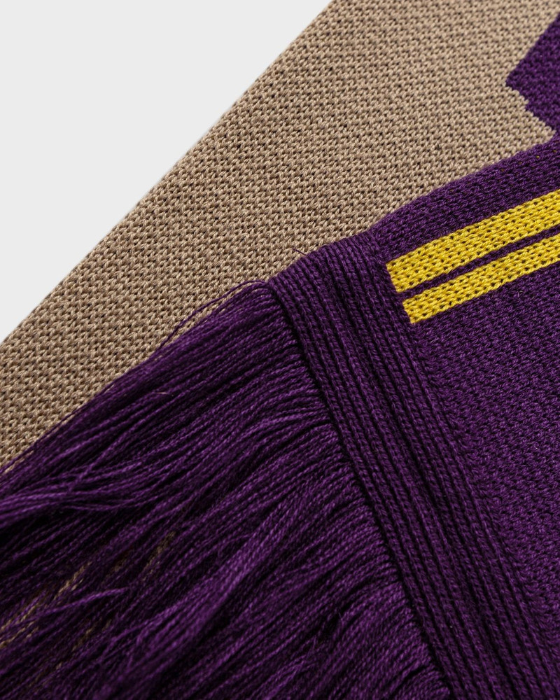 A BATHING APE® JACQUARD BAPE LOGO LONG SCARF outlook