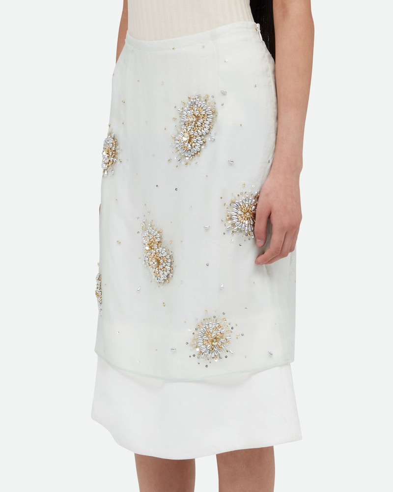 WALES BONNER Triumph Embroidered Skirt outlook