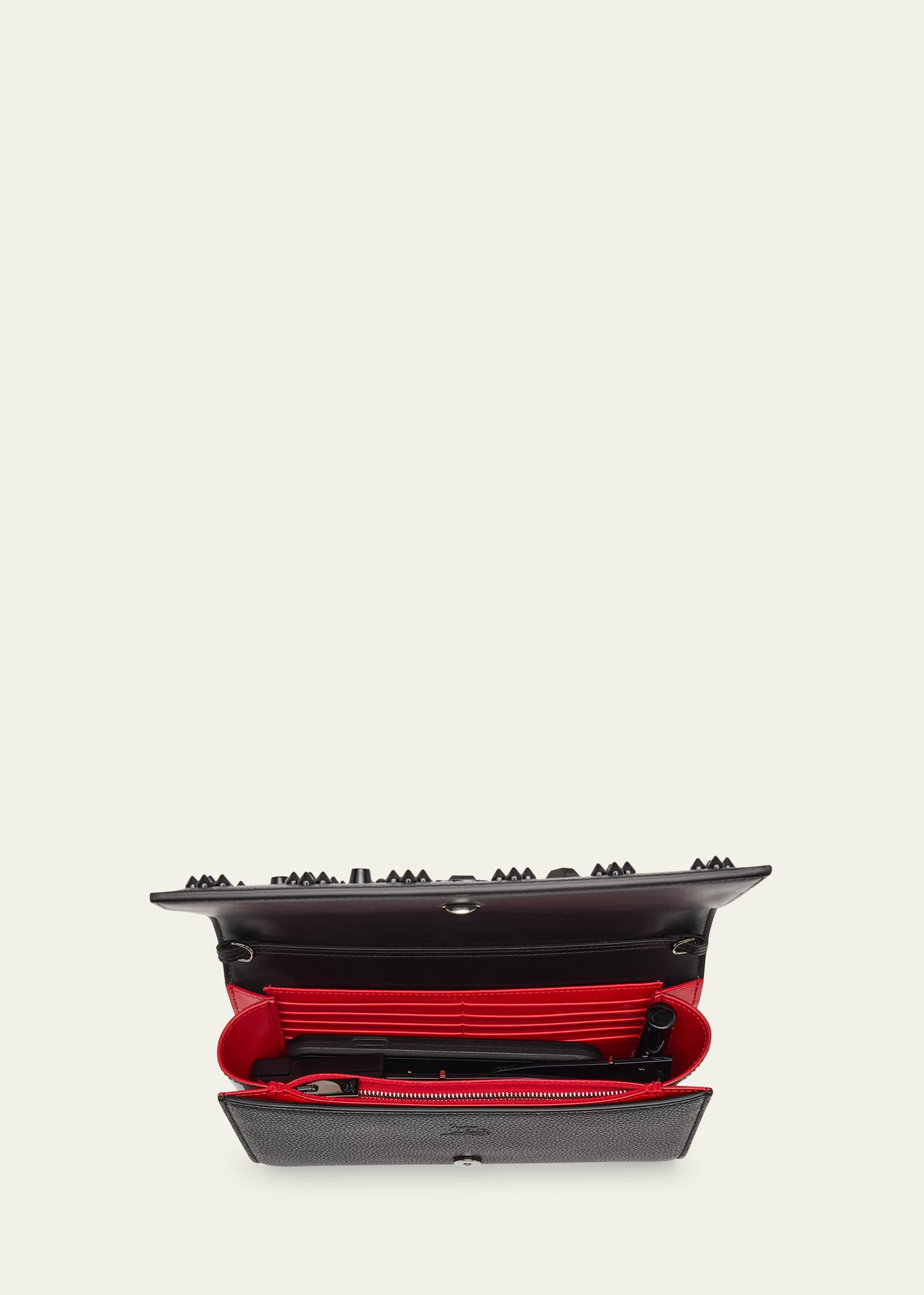 Paloma Fold-Over Embellished Clutch Bag - 7