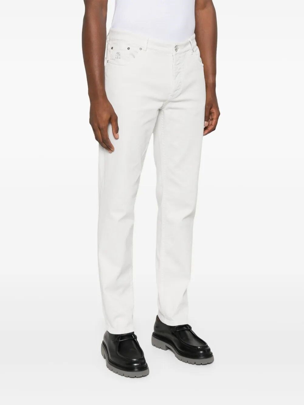 Dyed Denim Pants - 2