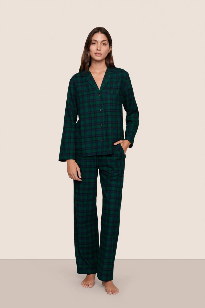 Flannel Long PJ Set 1