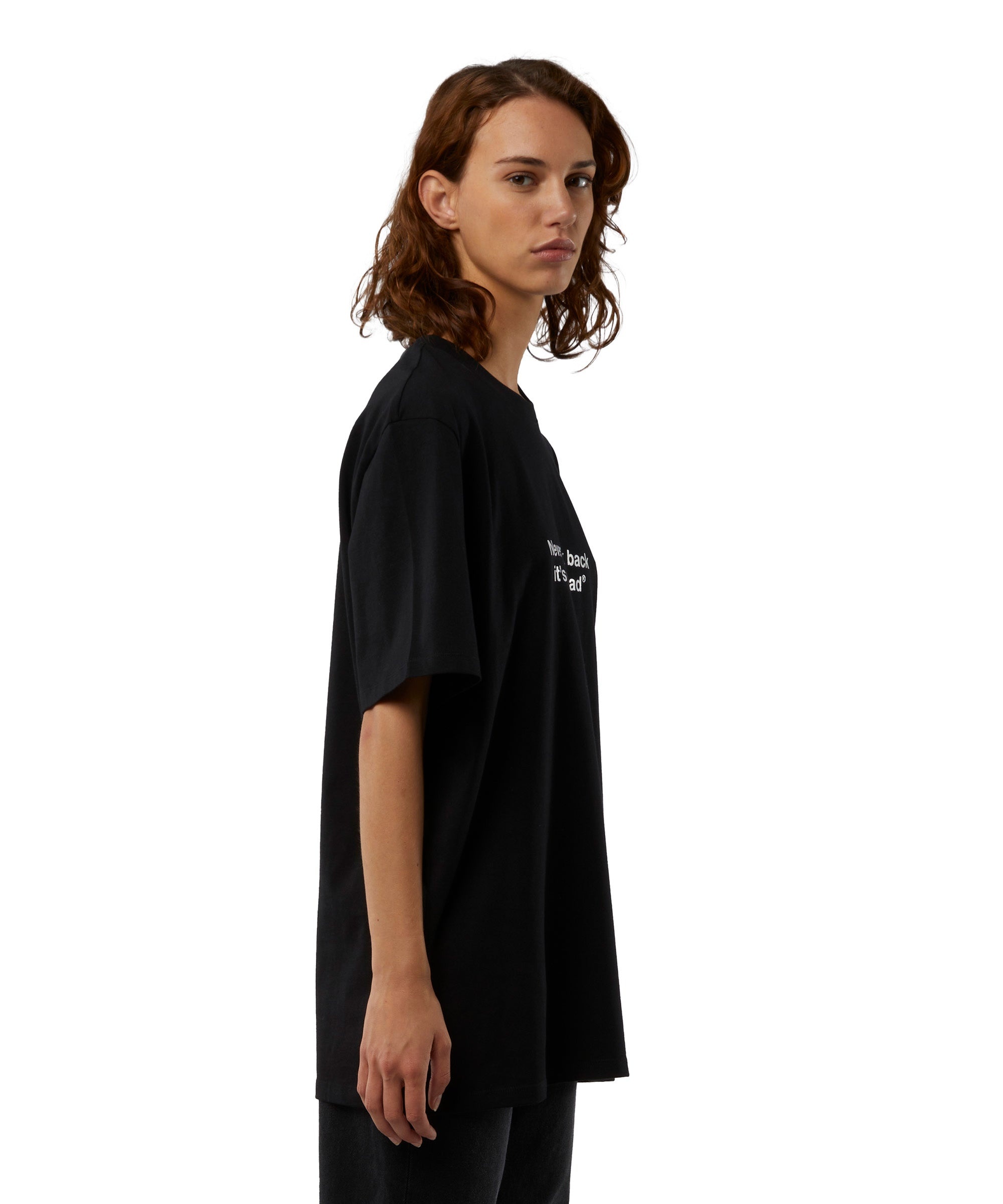 T-shirt quote "Never look back it's all ahead" - 6
