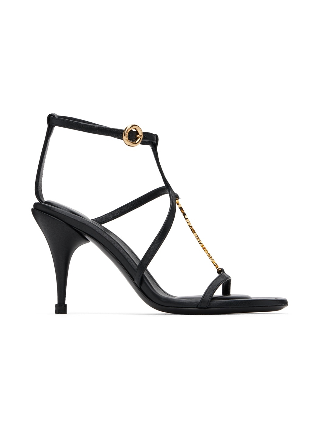 Black Le Chouchou 'Les sandales Pralu' Heeled Sandals - 1