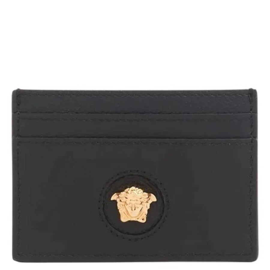Versace La Medusa Leather Card Case - 1