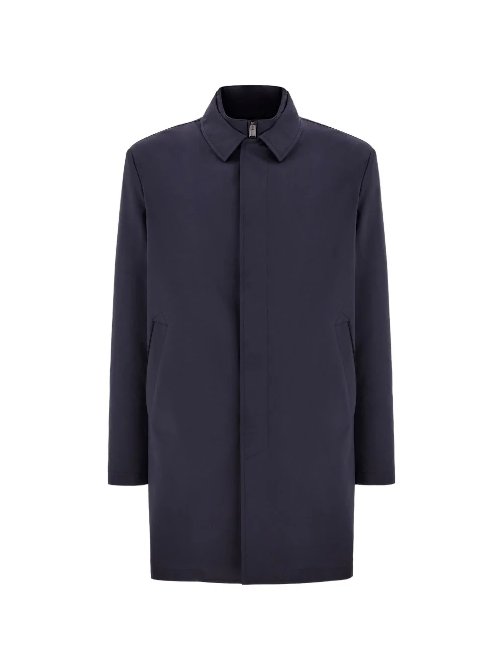 zip-up coat - 1