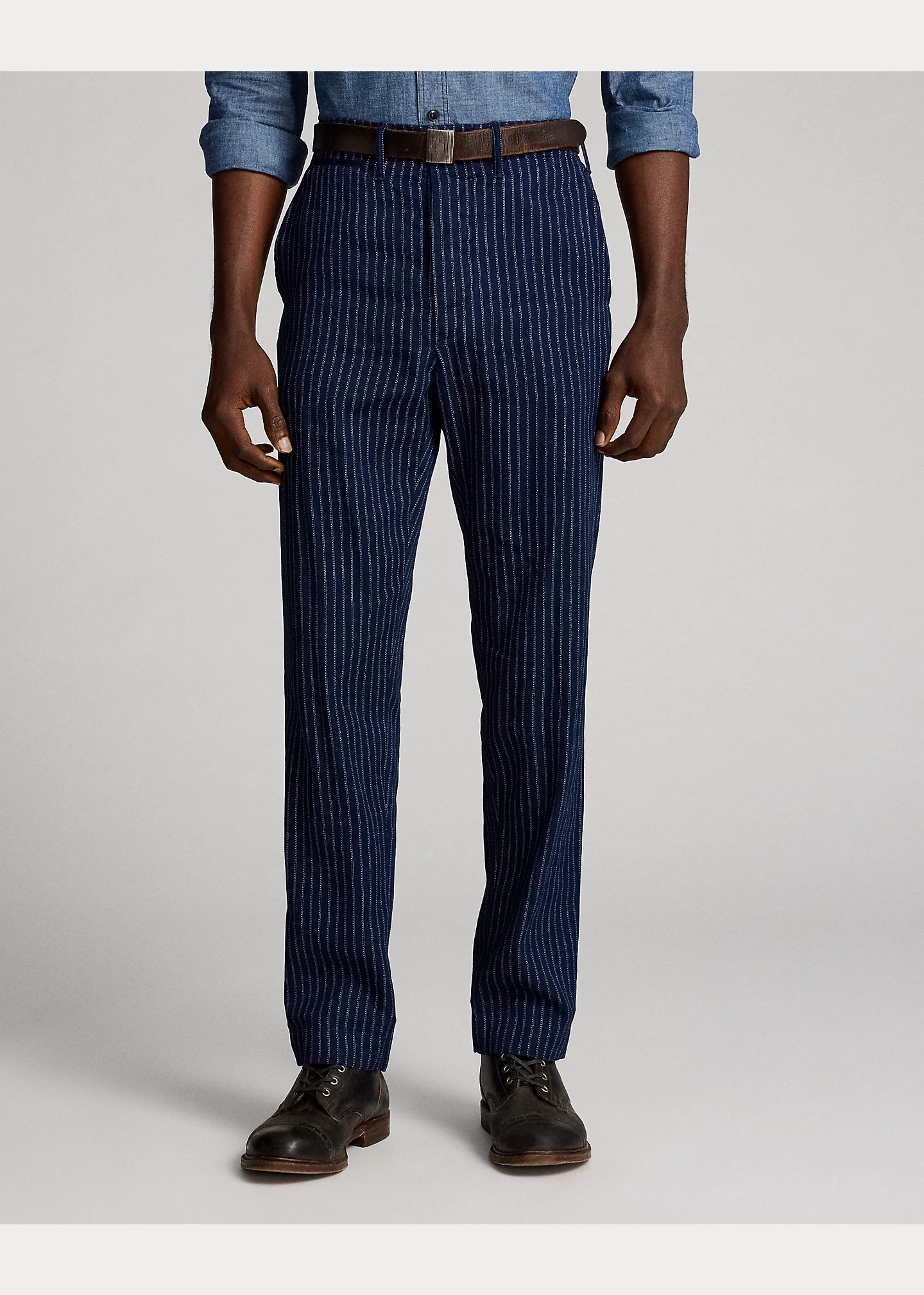Engineer Fit Striped Twill Pant - 3