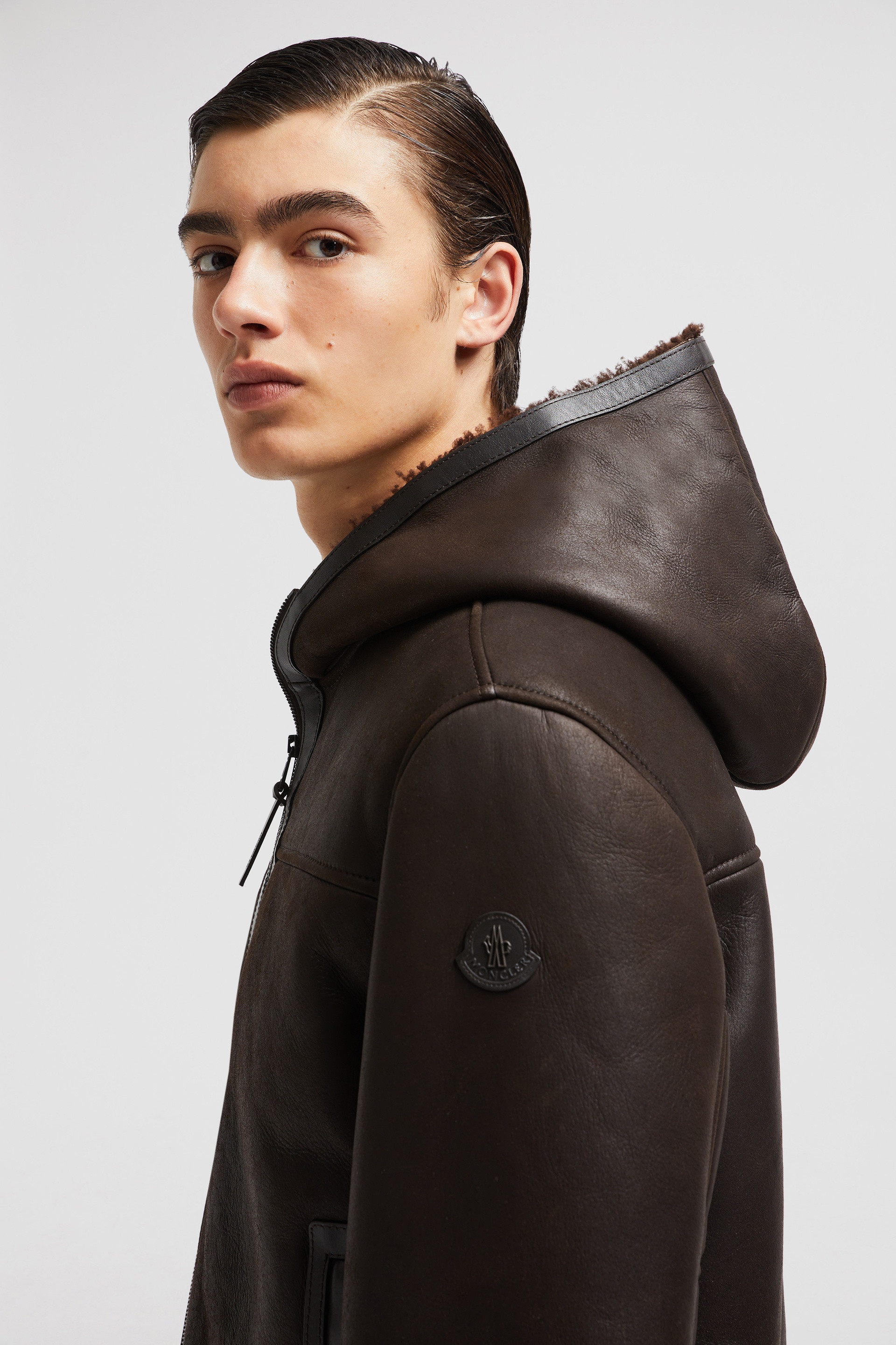 Charnassere Nappa Leather Down Jacket - 4