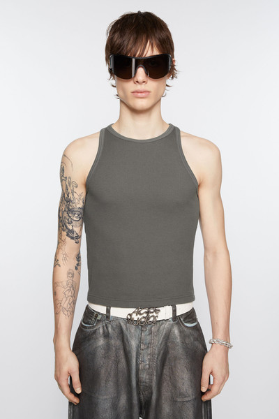 Acne Studios Tank top - Fitted unisex fit - Faded Grey outlook