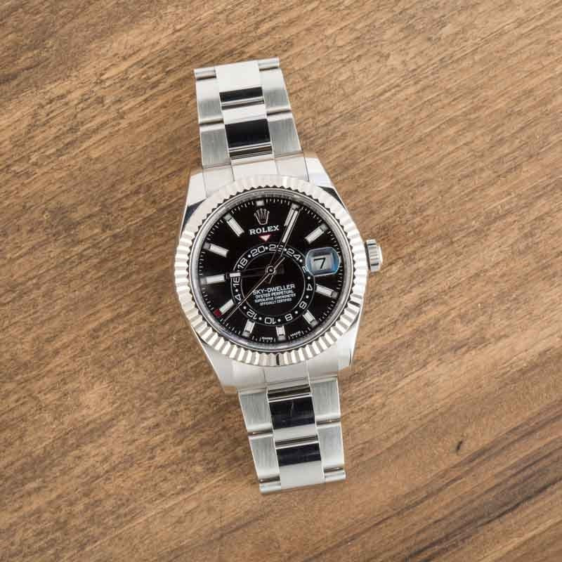 Pre-owned Rolex Sky-Dweller Ref 326934 Black Dial - 5
