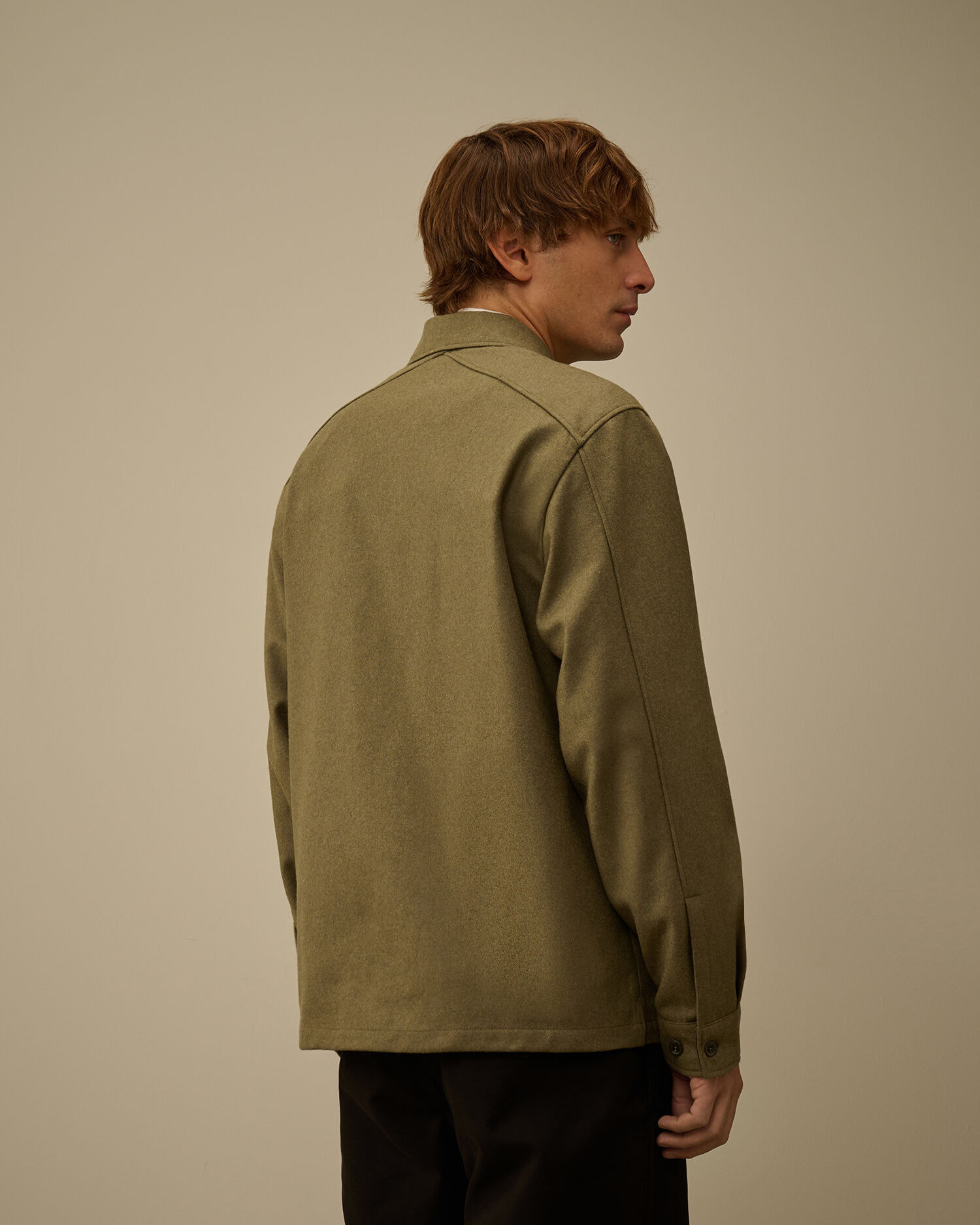 Felt Lens Overshirt - 4