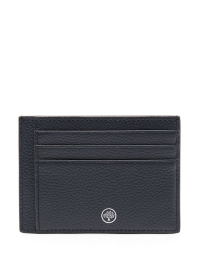 Mulberry logo-stamp leather cardholder outlook