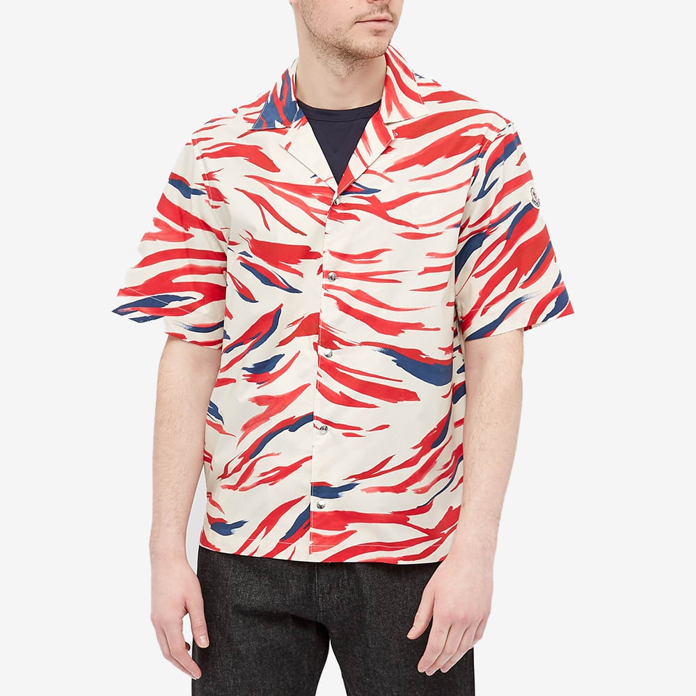 Moncler Tricolore Camo Vacation Shirt - 4