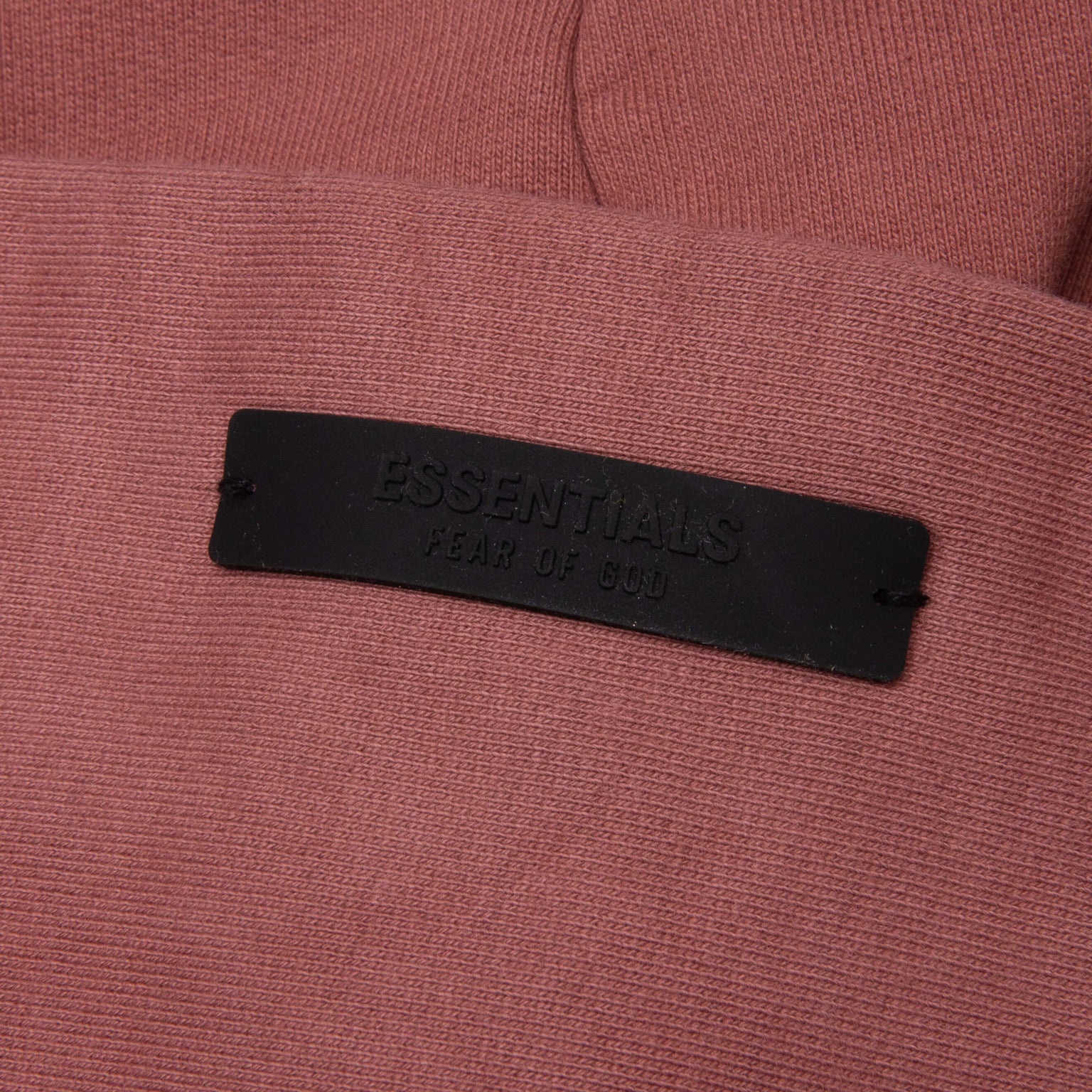 HEAVY FLEECE HOODIE - CRIMSON - 4
