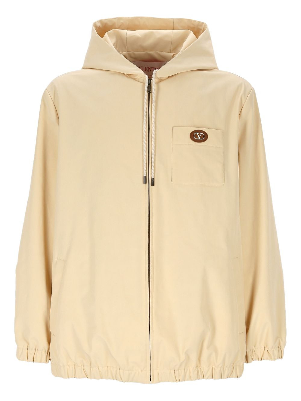 VLogo Signature hooded jacket - 1