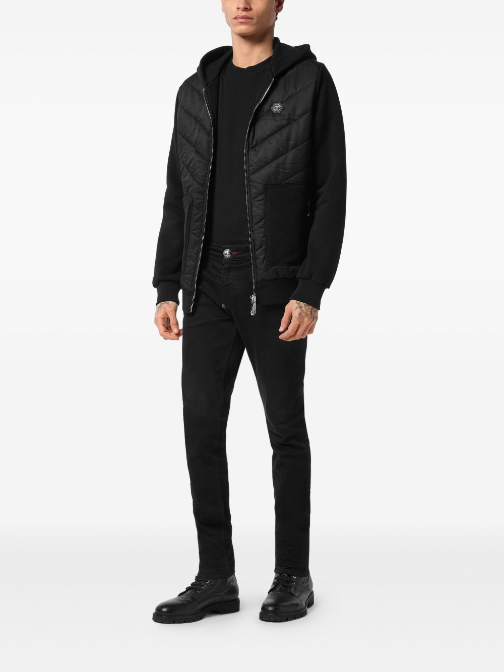 quilted hooded jacket - 2