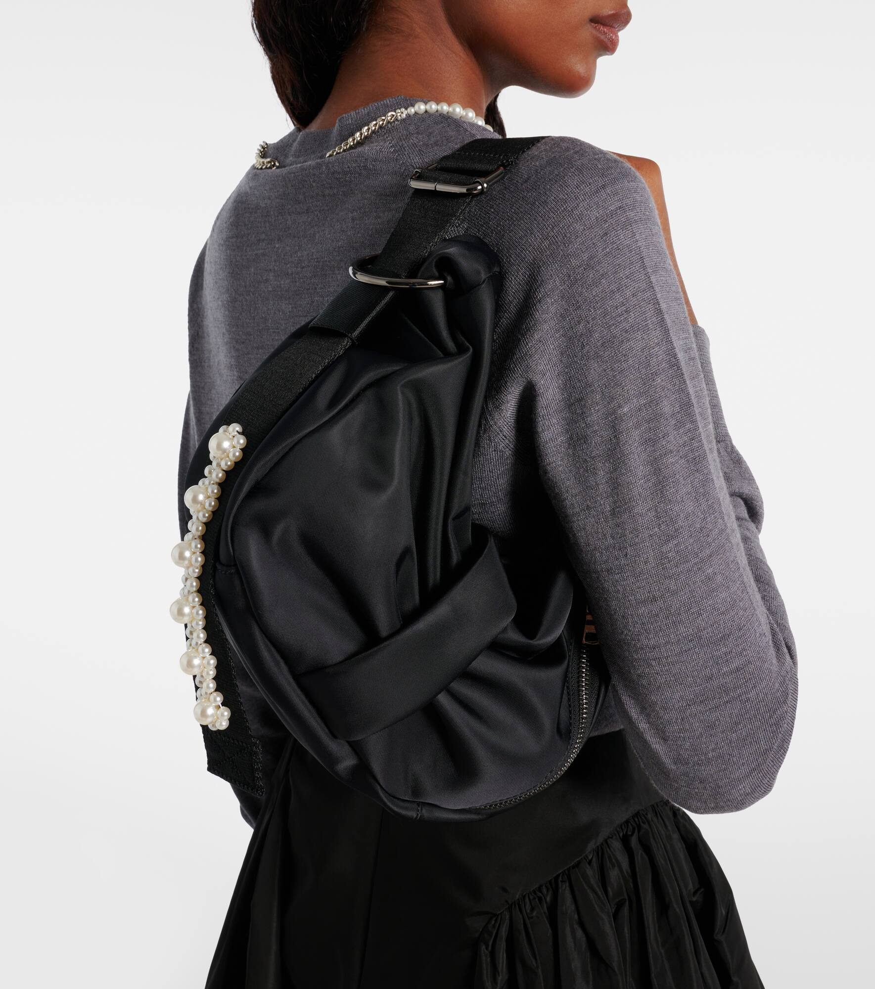 Utility Beaded Mini shoulder bag - 6