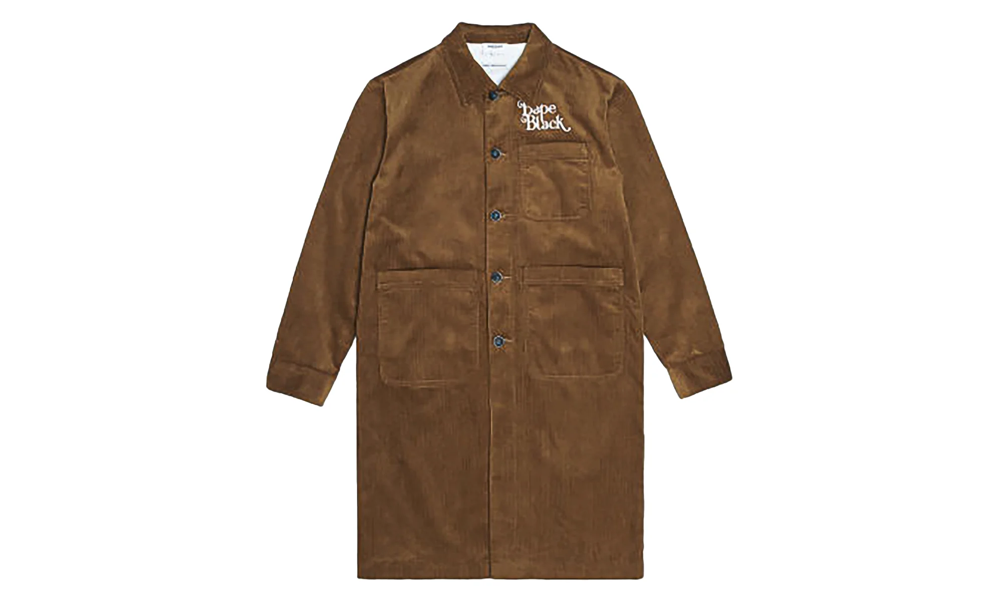 Japan Corduroy Down Work Jacket "Brown" BBKOCJK7400MJBGX - 1