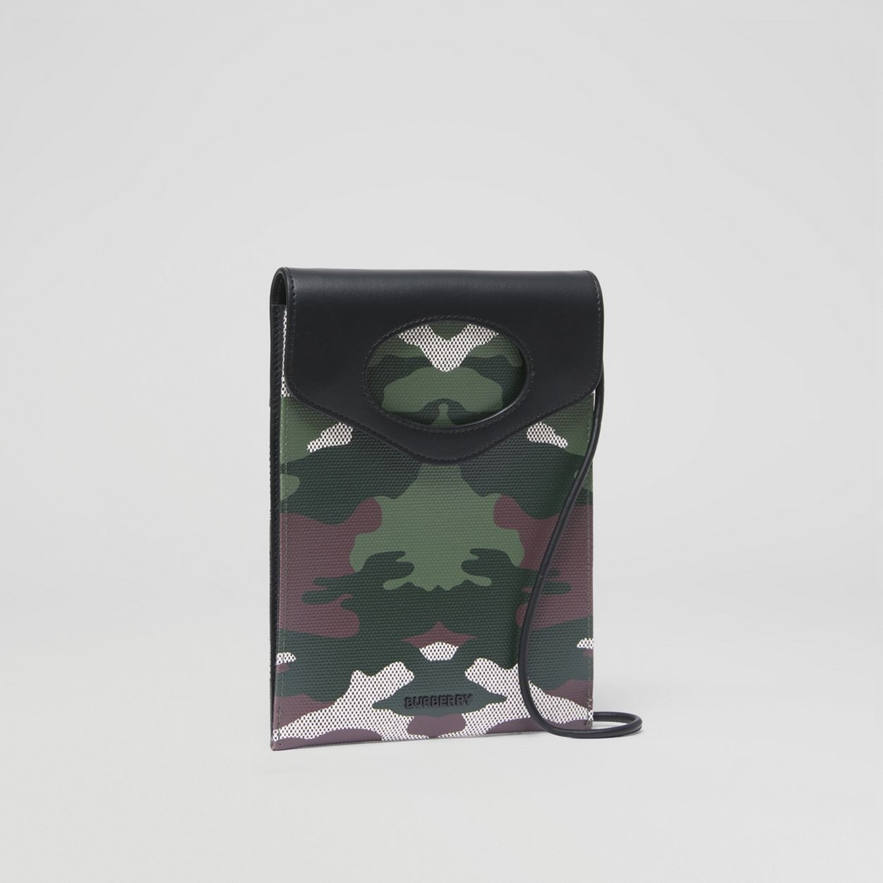 Camouflage Print Canvas Pocket Phone Case - 8