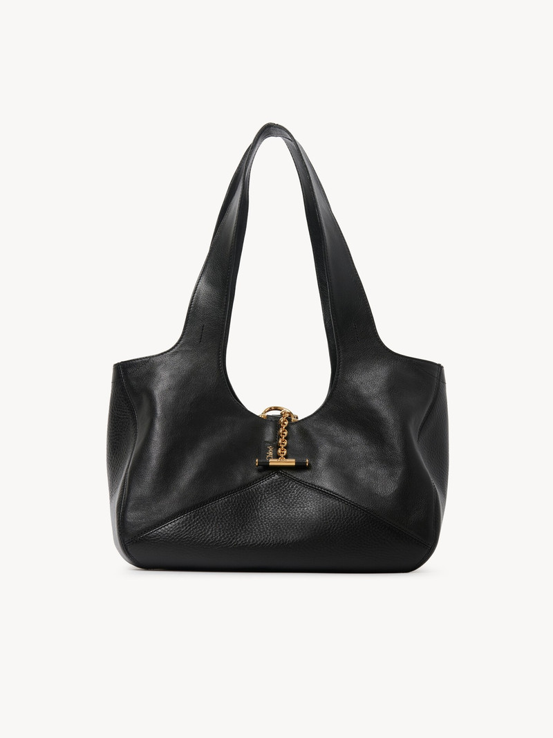 CHLOÉ BALLOON EAST-WEST TOTE BAG IN GRAINED LEATHER 1