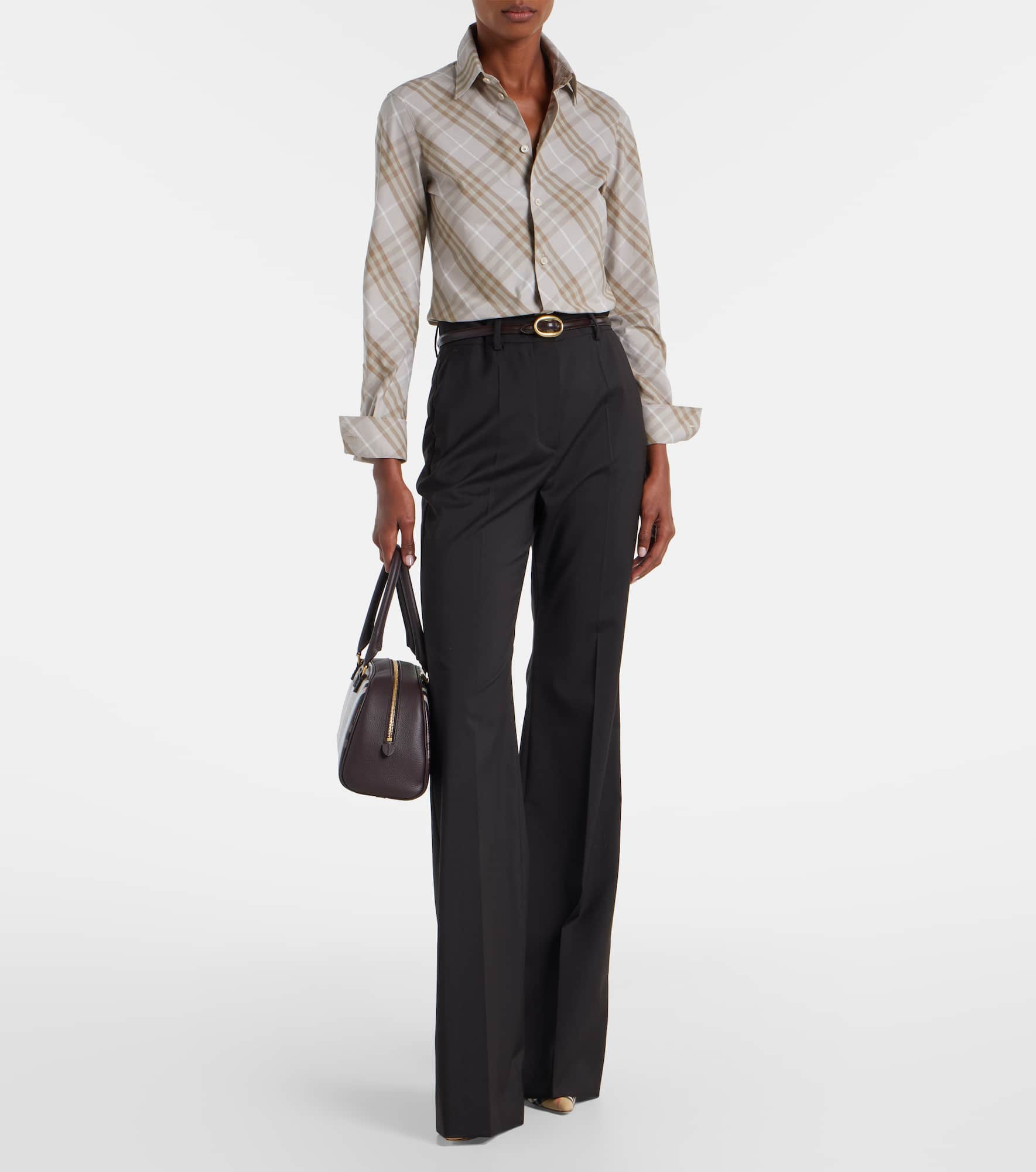Burberry Check cotton poplin shirt - 2