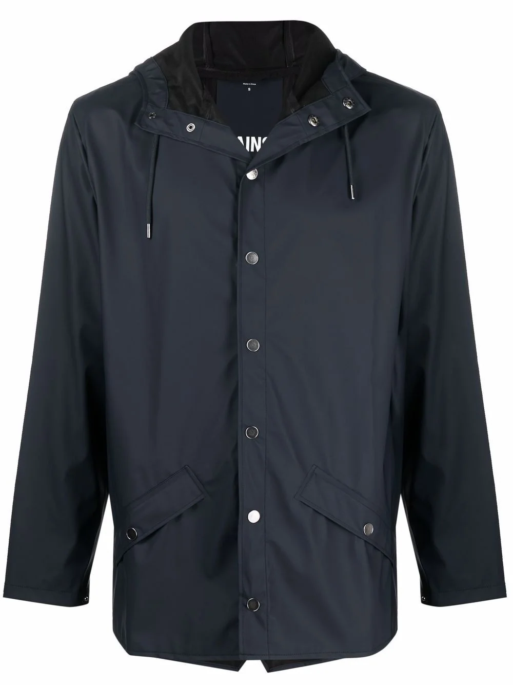 drawstring-hood bomber jacket - 1