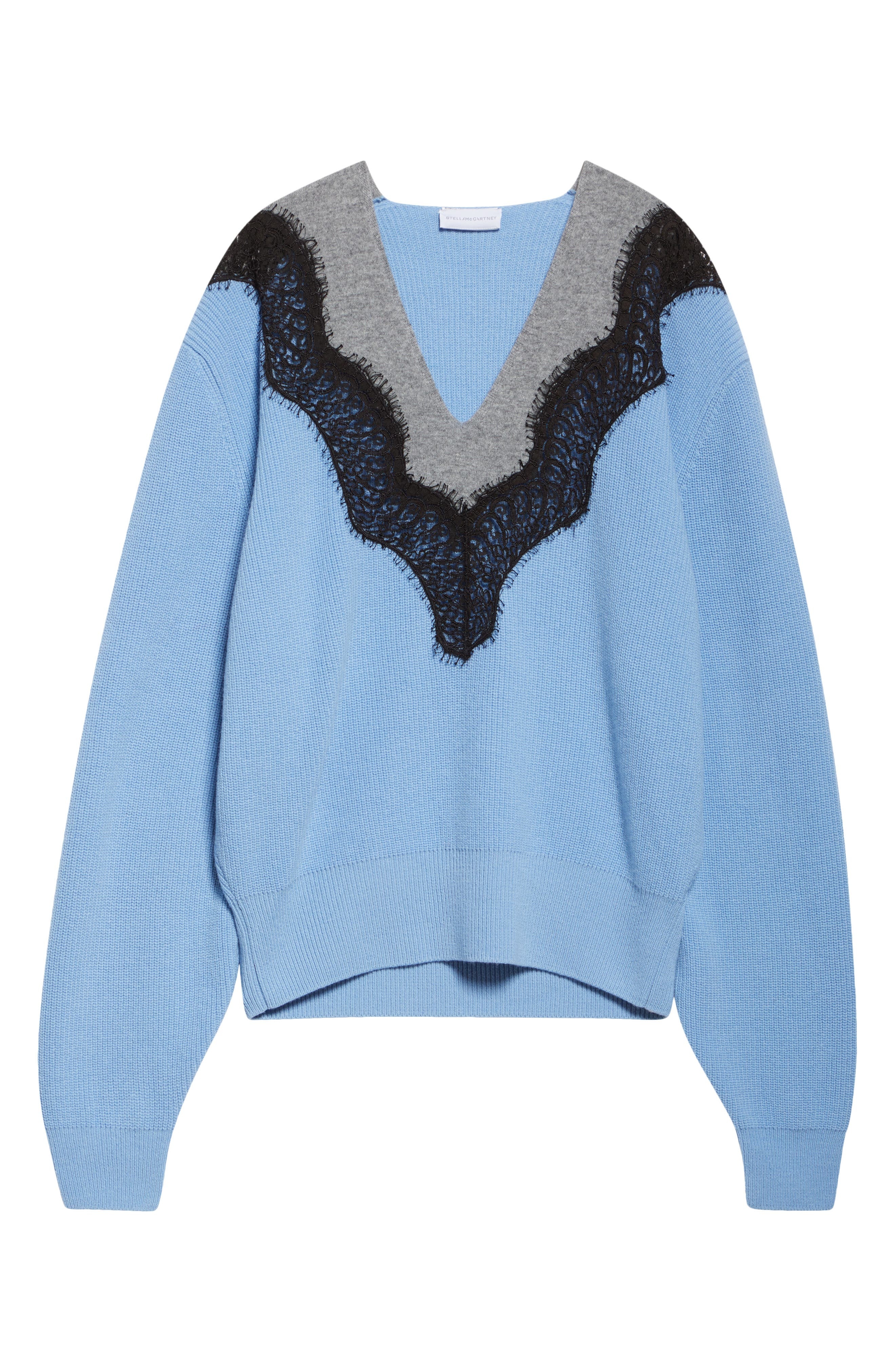 Stella McCartney Miracle Lace Virgin Wool Jumper in 4008 - 6