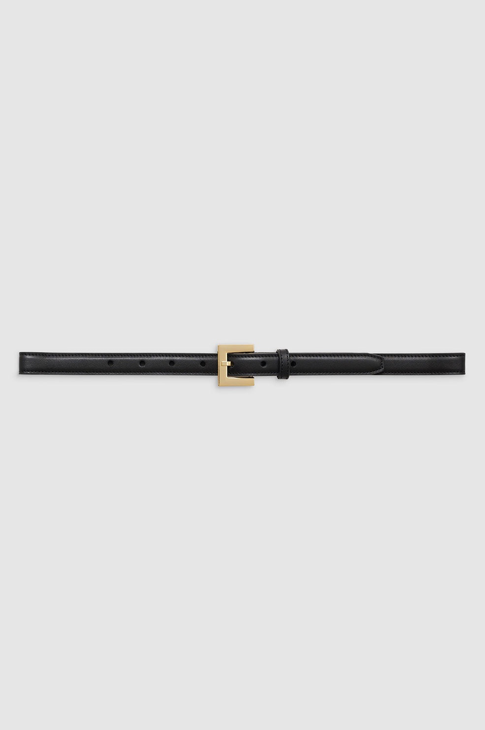 Nicola Belt - Black With Gold - 1