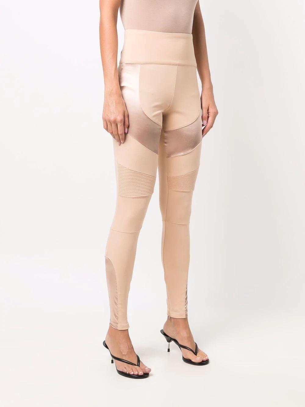 panelled Biker leggings - 3