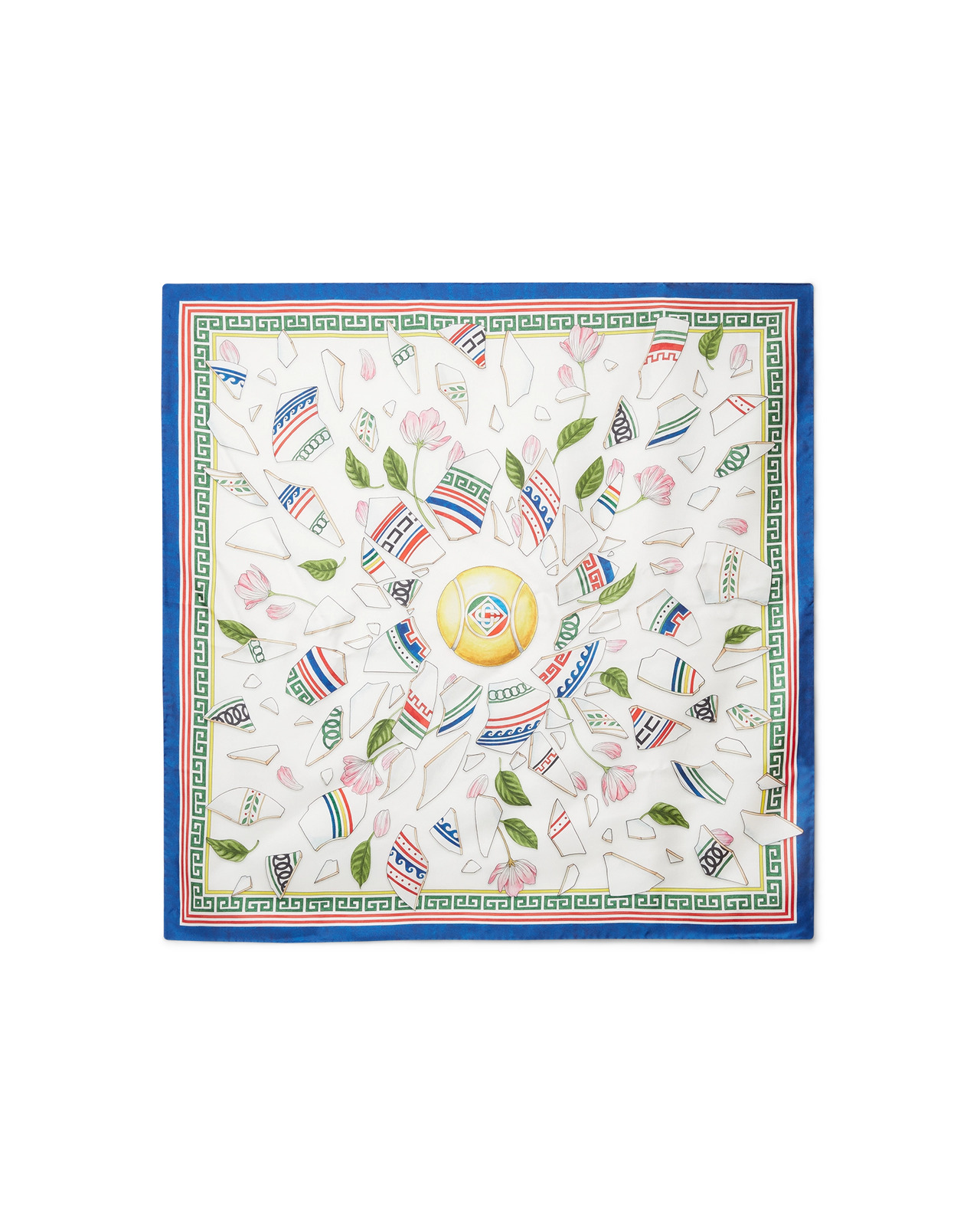 Le Vase Brise Large Silk Scarf | Casablanca Paris - 1