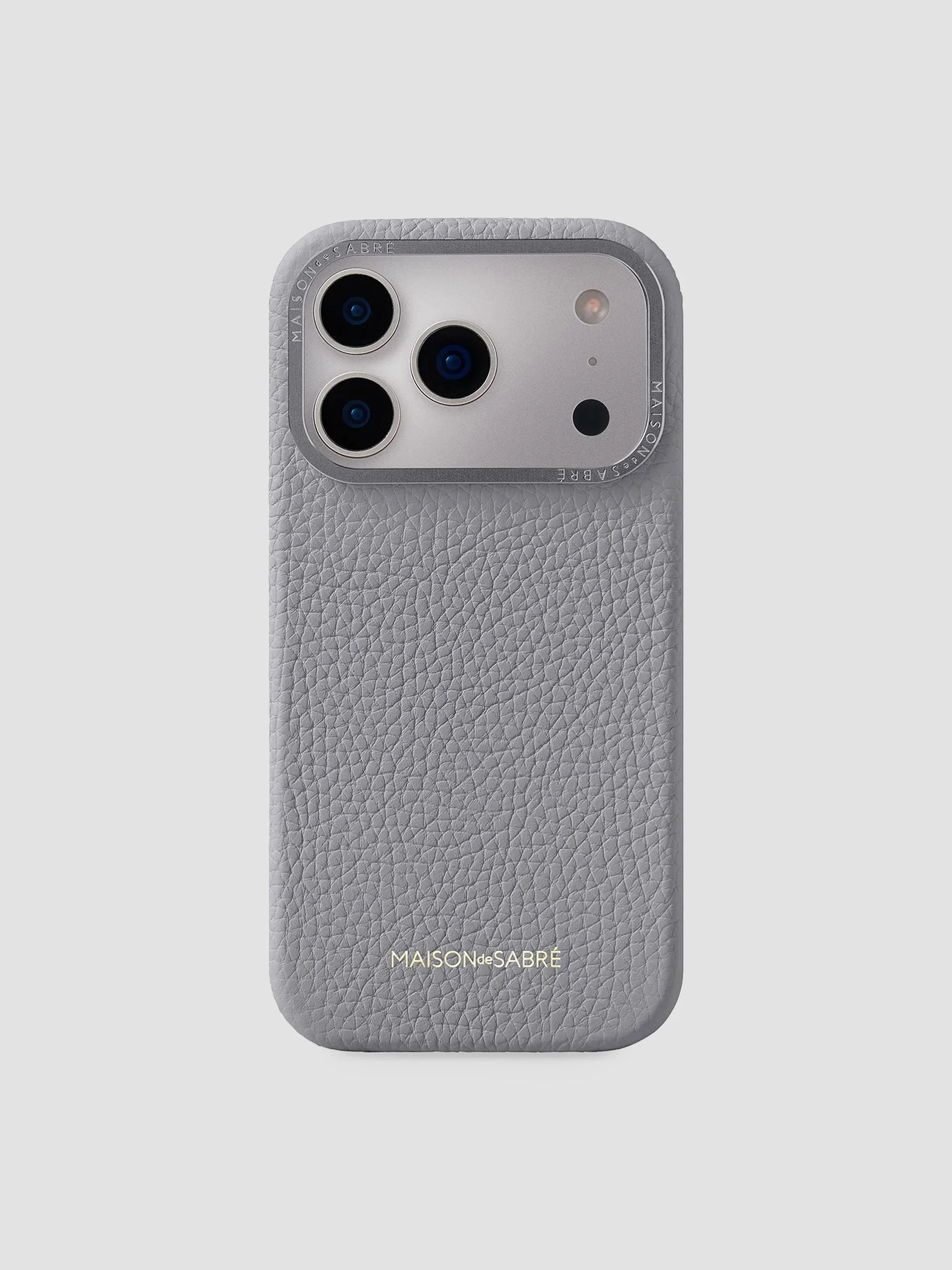 Leather Phone Case (iPhone 18 Pro Max) - Dove Grey - 1
