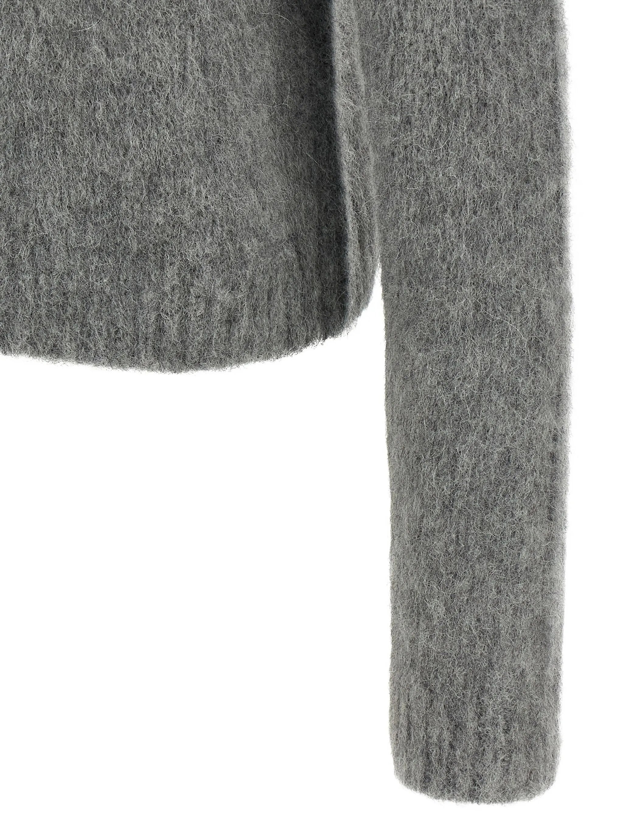 shirt-collar button cardigan - 4