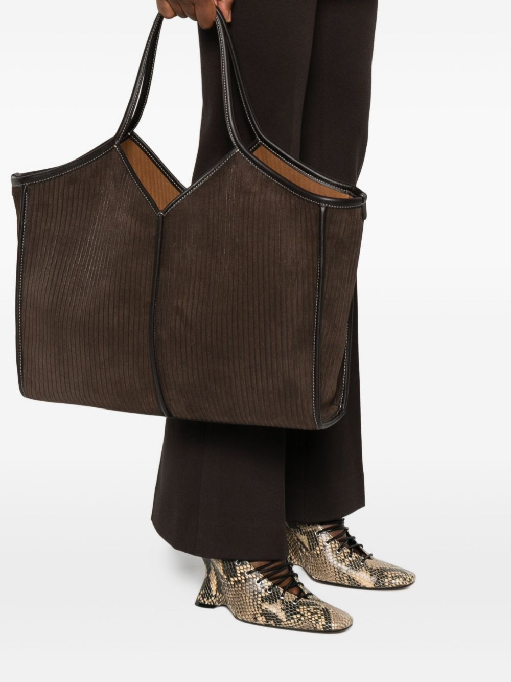 Calella corduroy tote bag - 2