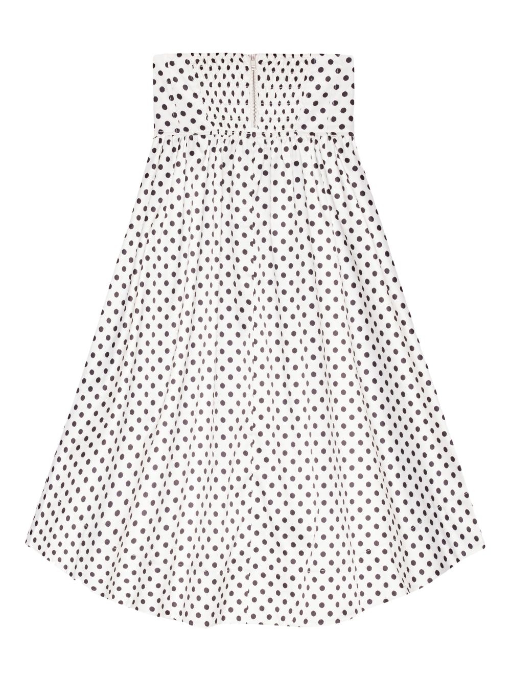 polka dot-print maxi skirt - 5