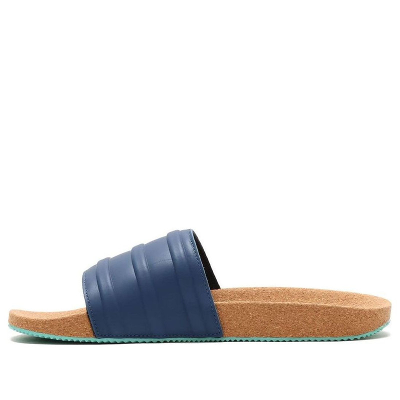 adidas Originals Adilette Premium Slides 'Cork Pack Night Indigo' GZ0061 1