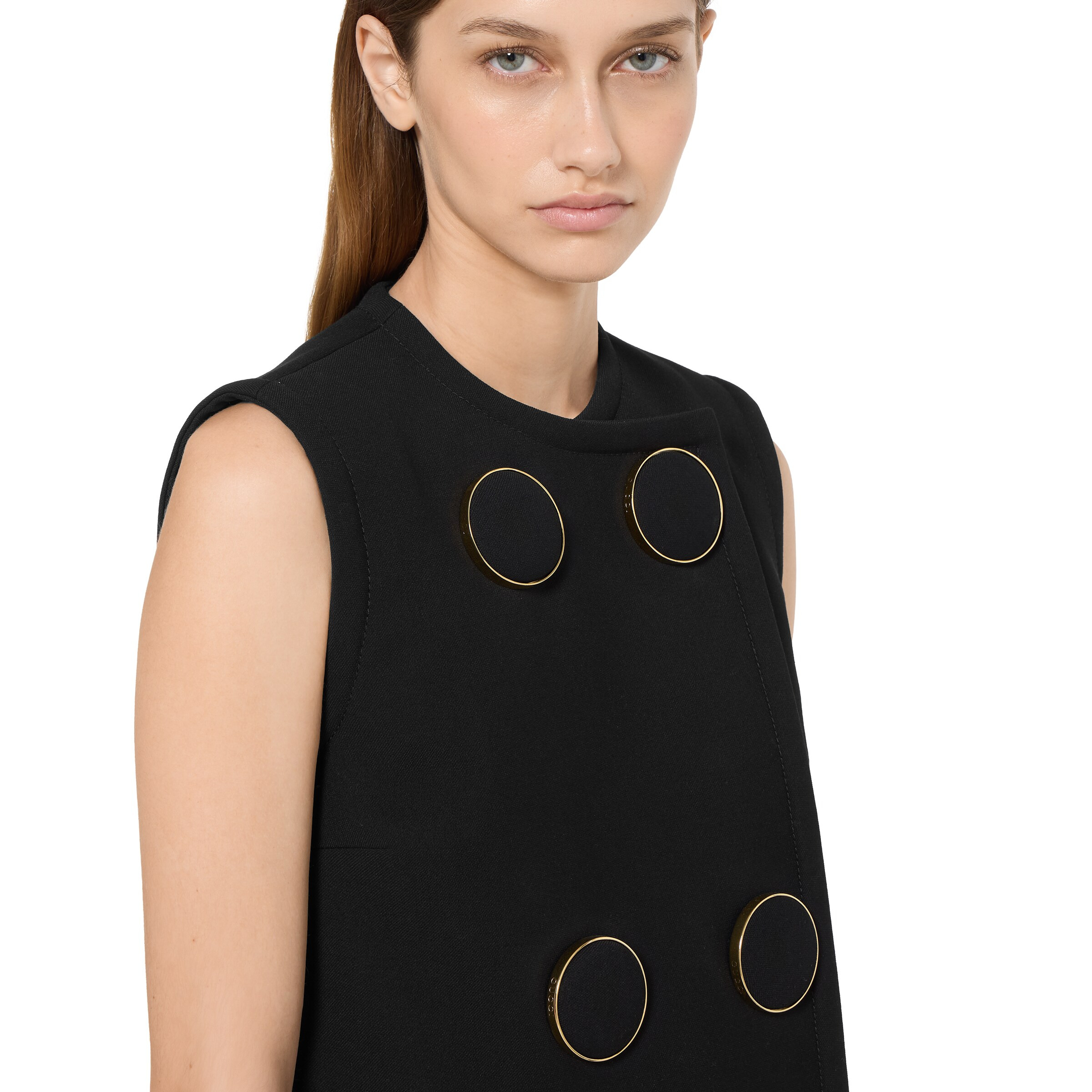 Vest with maxi buttons - 5