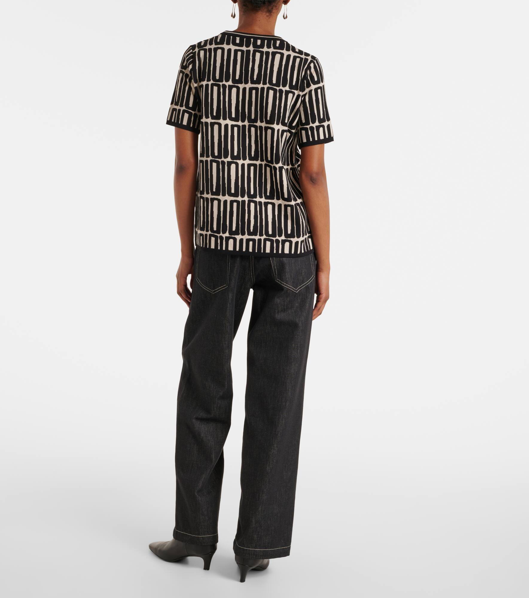 Ramo printed cotton top - 3