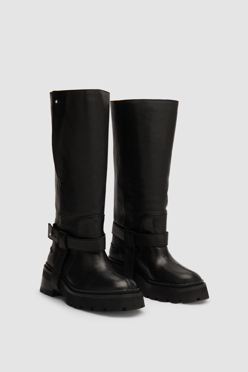 Yaka Boot Black Washed Leather - 2