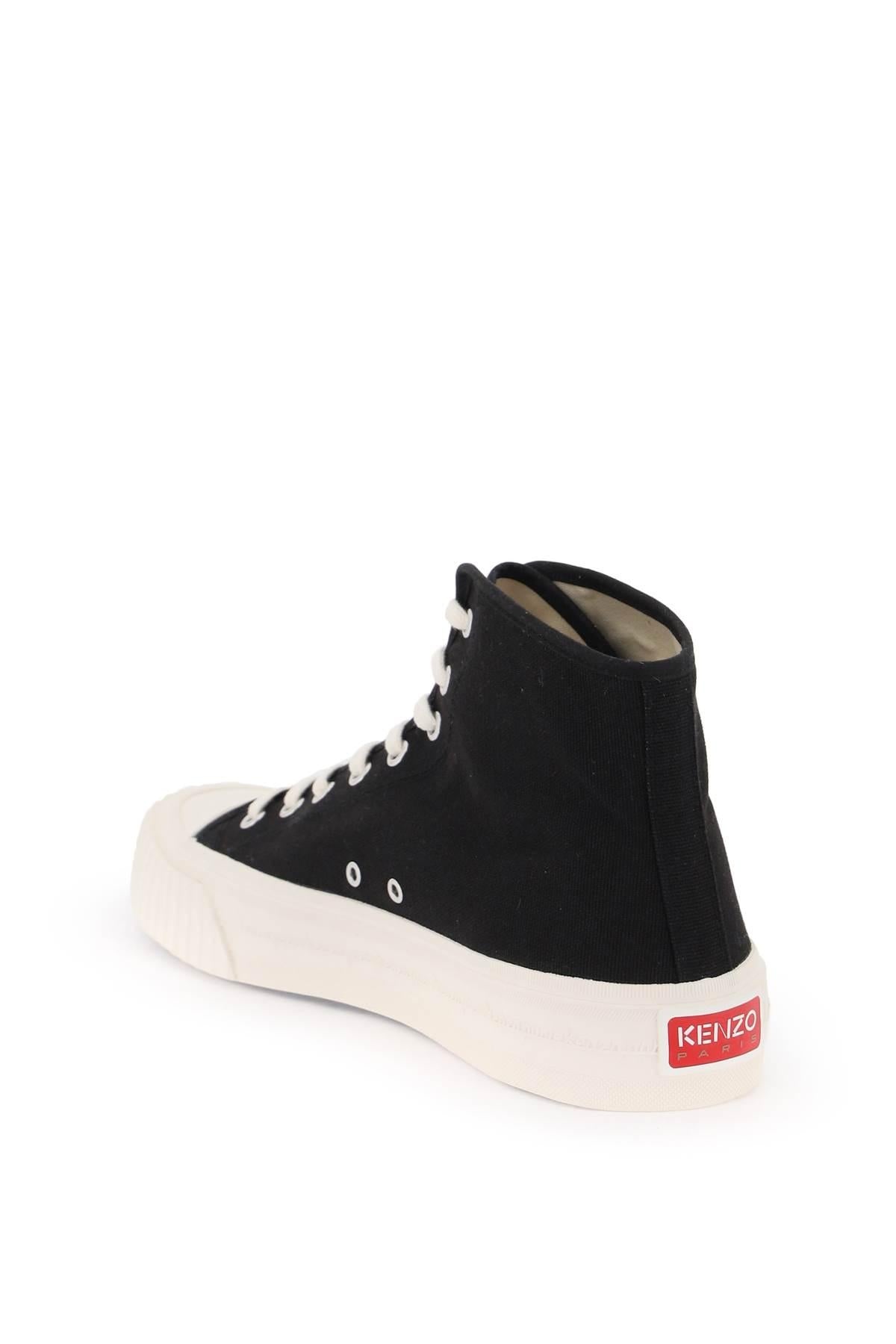 Canvas high-top sneakers - 2