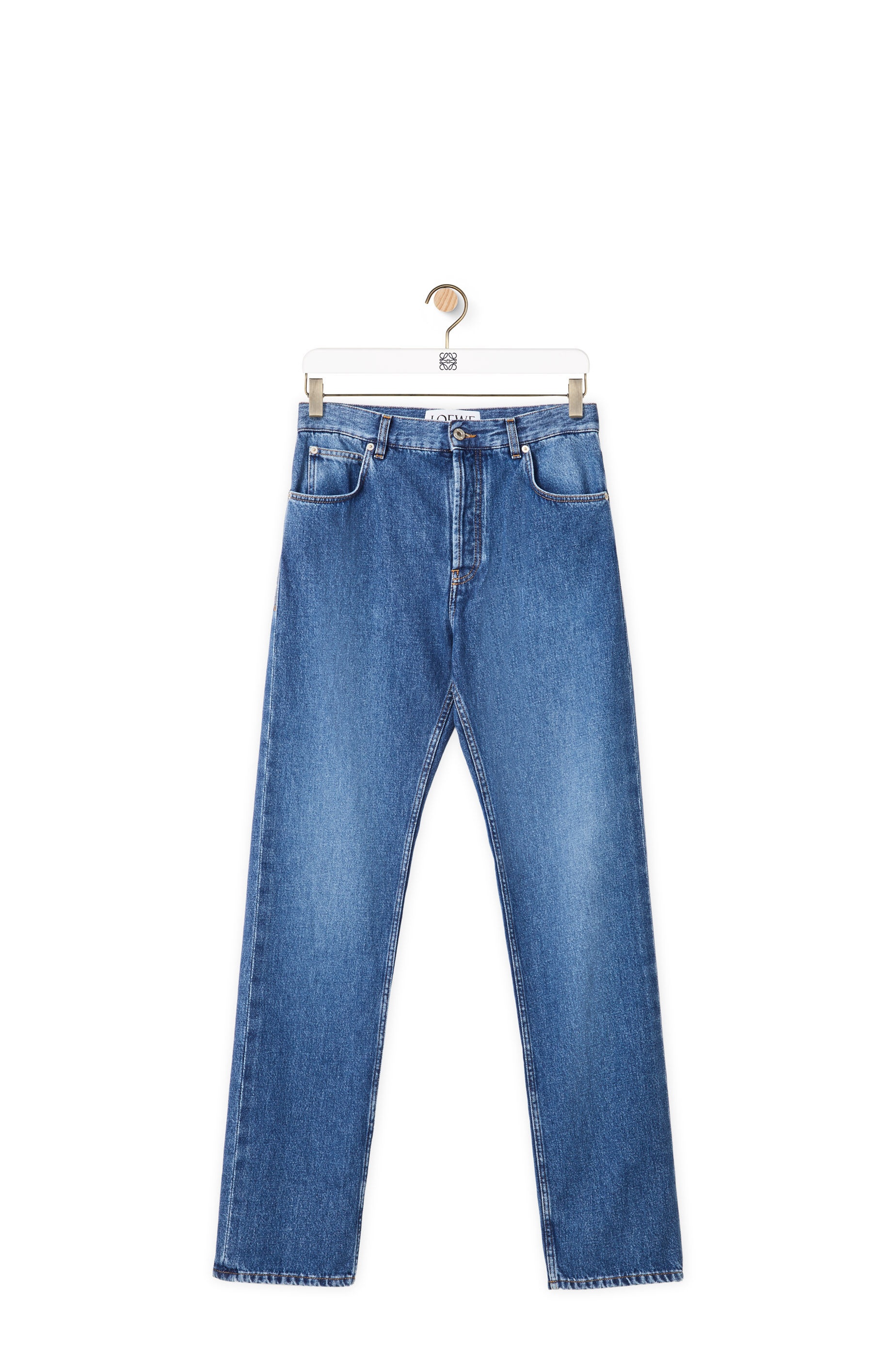 Tapered jeans in cotton - 1