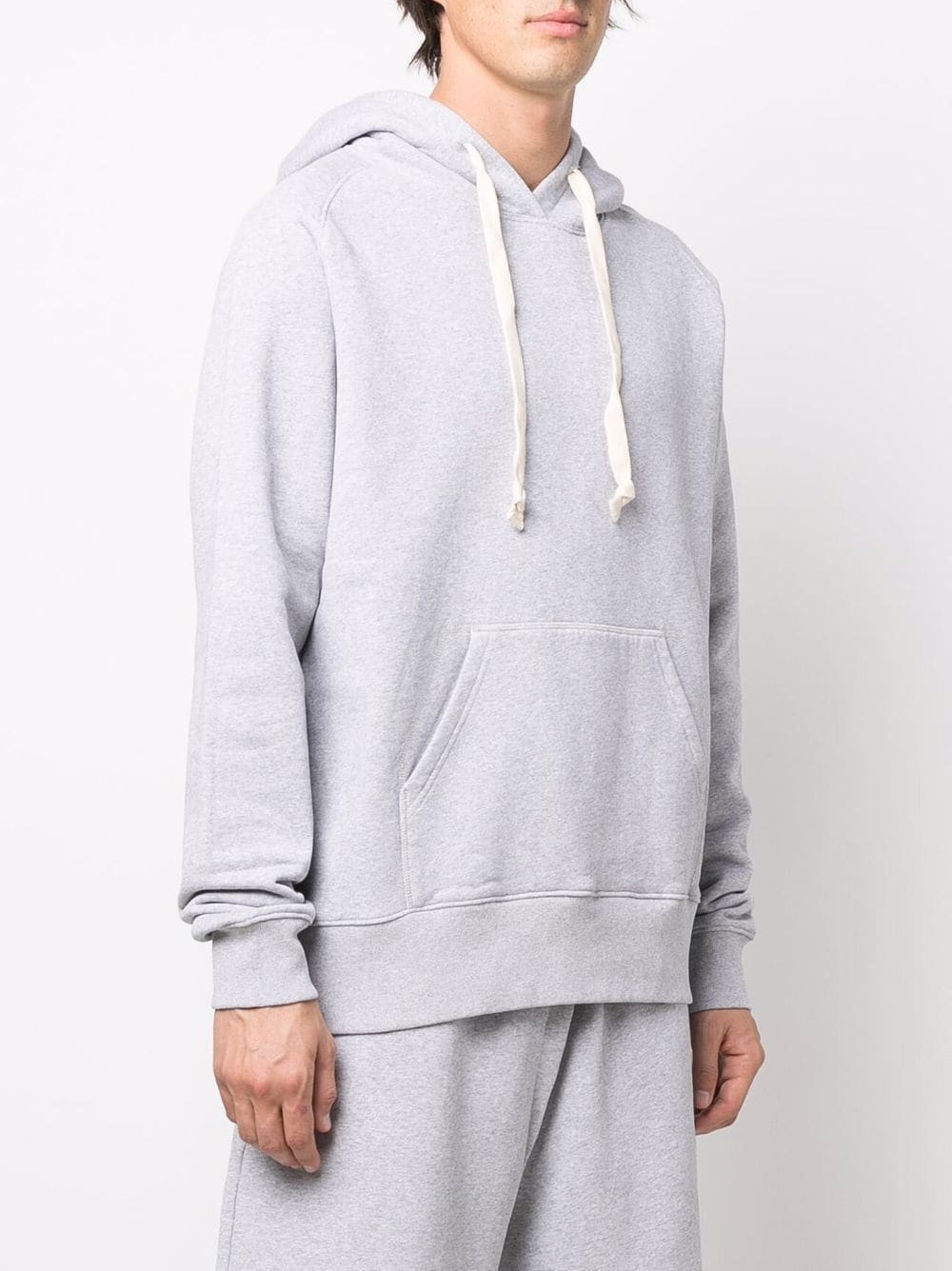 cotton drawstring hoodie - 3