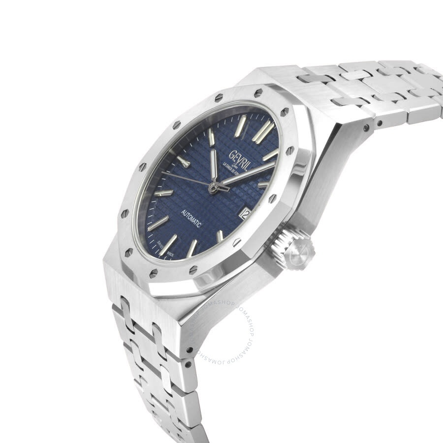 Gevril - Gevril Gotham Automatic Blue Dial Men's Watch 49401B - 3